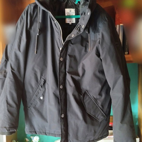 Wampum men's black jacket size M like new