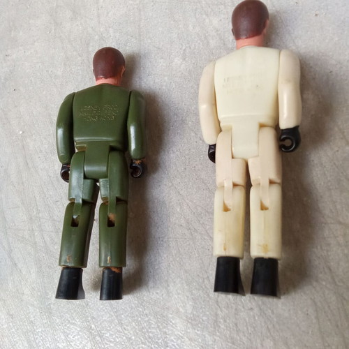 Lesney Space Men figures pack of 2 used, 1980s collectible