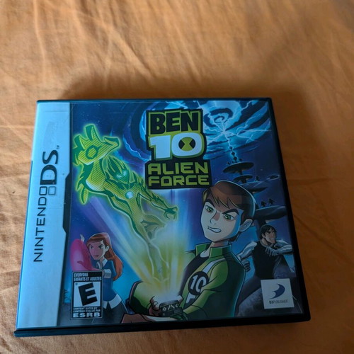 Ben 10 Alien Force Nintendo DS game like new with box and book