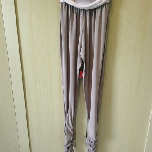 Raxevsky Strapless Jumpsuit like new, gray, elastic fabric