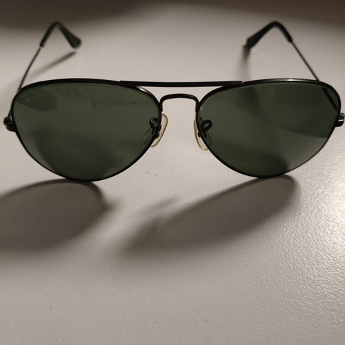 Ray Ban sunglasses used, black frame large