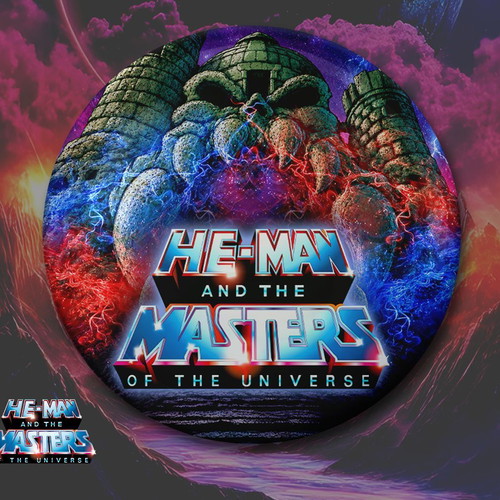 He-Man and the Masters of the Universe pin set new, 7 pieces, 3 cm
