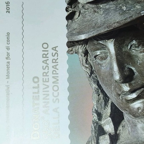 Collectible 2 euro coin San Marino 2016 Donatello new in blister