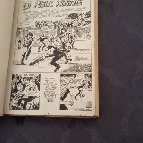 French Football Comic used, 130 pages