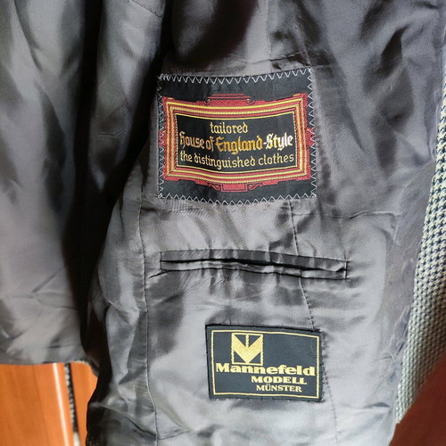 Jacket like new, size M, gray and beige