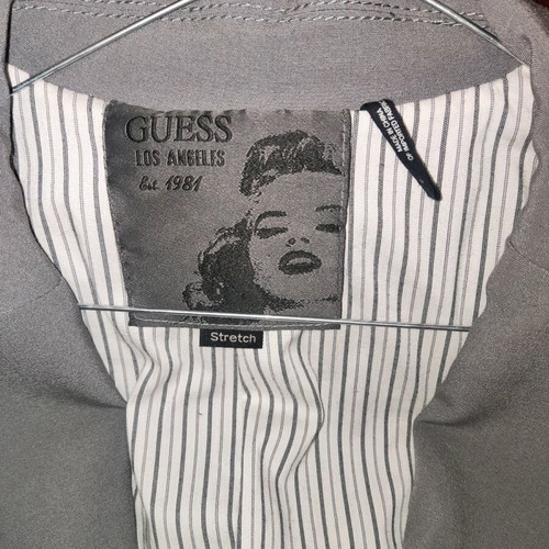 Guess jacket collectible vintage limited edition with Marilyn Monroe, like new, gray