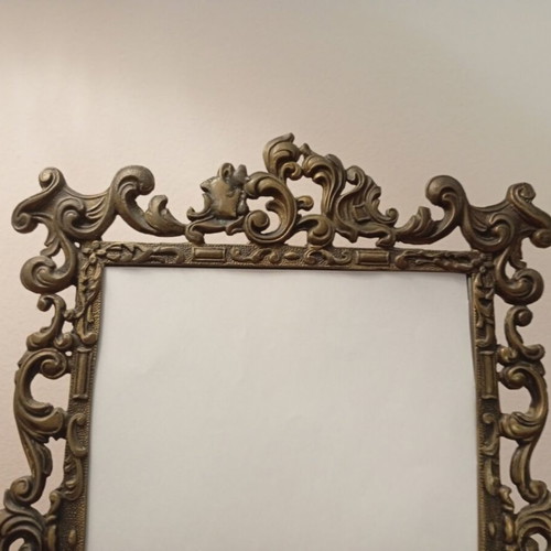 Bronze table mirror like new