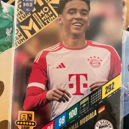 Momentum Jamal Musiala 2024 card like new collectible FIFA 365