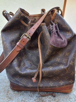 Louis Vuitton σάκος Noe vintage μεταχειρισμένος, καφέ