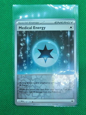 Medical Energy 182/182 Reverse Holo Paradox Rift Pokemon σε άριστη κατάσταση
