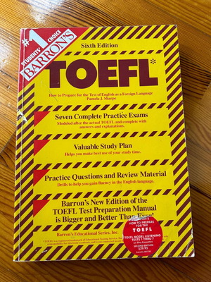 TOEFL Sixth Edition βιβλίο σαν καινούργιο