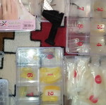 Gel tips and tips set like new