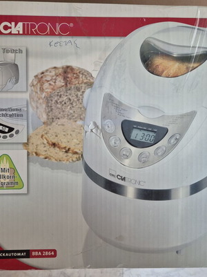 Clatronic bread maker, new