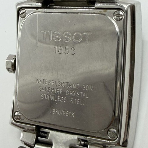 Tissot T-Trend TXL wristwatch Ref. L860/960K, black and silver
