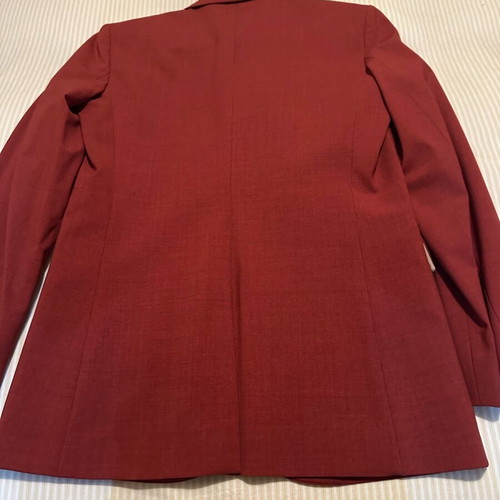 Theory blazer like new, burgundy, size small