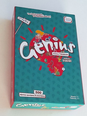 Genius for Kids board game used, Travel edition knowledge quiz