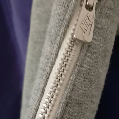 Nike hoodie-jacket small like new, purple and gray