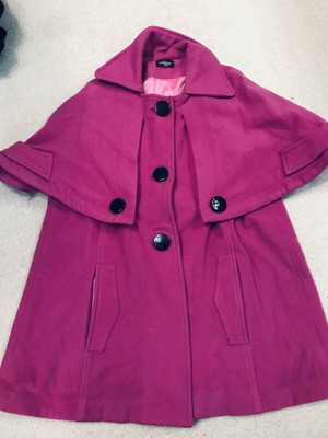 Μαντό κάπα φούξια καινούργιο με κουμπιά της εταιρίας ενδύεον