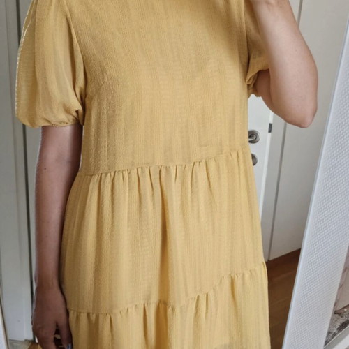 Boohoo mustard dress, size L