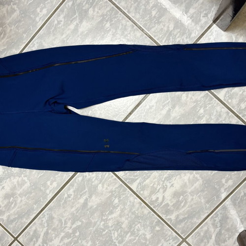 Under Armour women's leggings used, blue, size XS