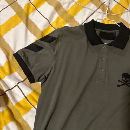 Polo Philipp Plein like new, size L, black and green