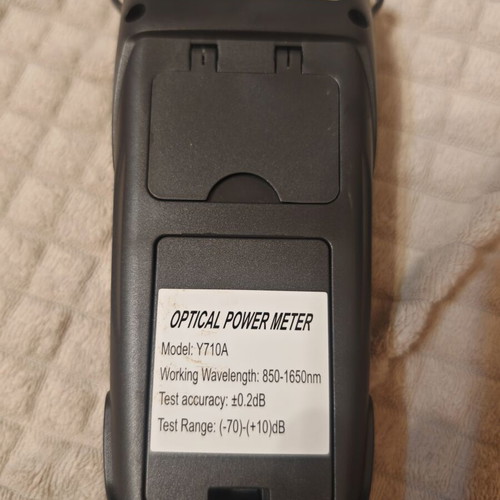 Optical Power Meter Y710A like new for FTTH GPON networks