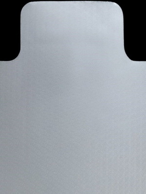 Transparent plastic floor protector 90x120cm like new
