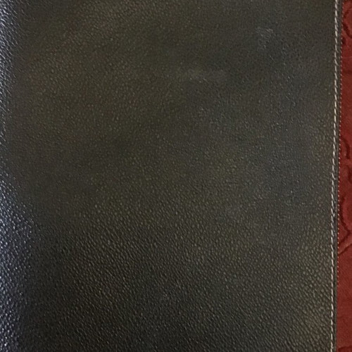 Trussardi neseser black used 15cm x 20cm