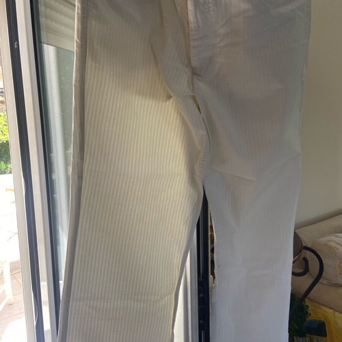 White pants used, size 46