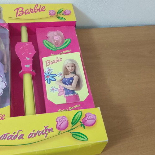 Vintage Barbie Spring Candle with Perfume Bottle 90s Mattel New