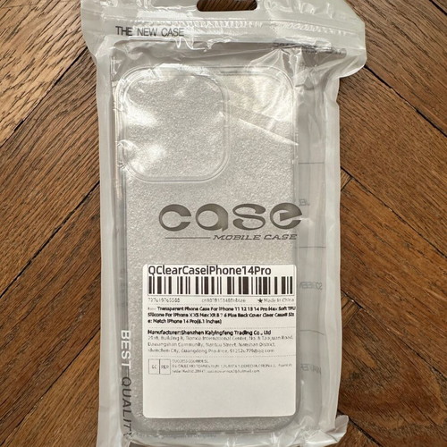 iPhone 14 Pro jelly case new
