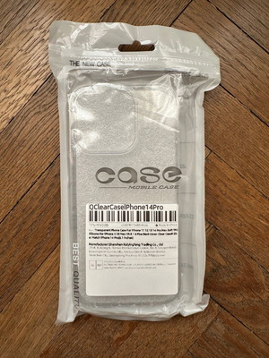 iPhone 14 Pro jelly case new