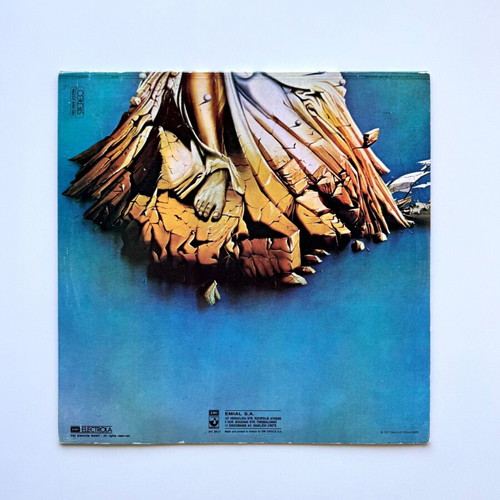 Eloy Ocean LP used, rock genre, Greek reissue 1980