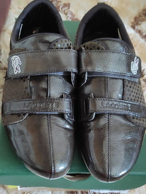 Lacoste sneakers brown like new, size 37-38