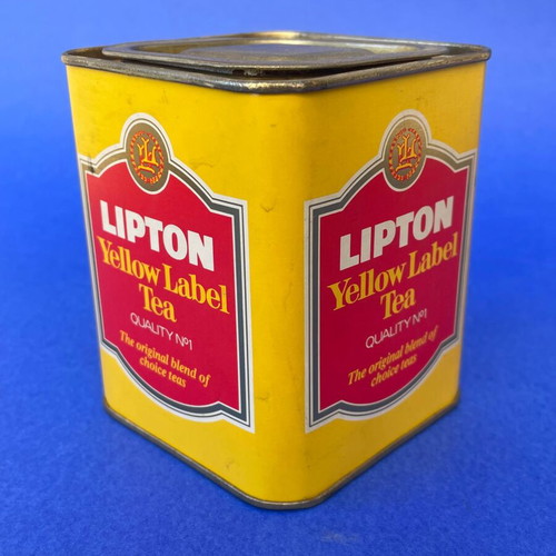 Lipton collectible metal tin like new, vintage 90’s