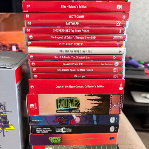 Nintendo Switch game bundle of 21 titles, complete set