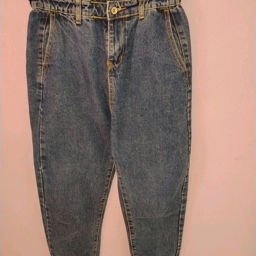 Paperbag jeans Zuiki like new, blue, size S 36