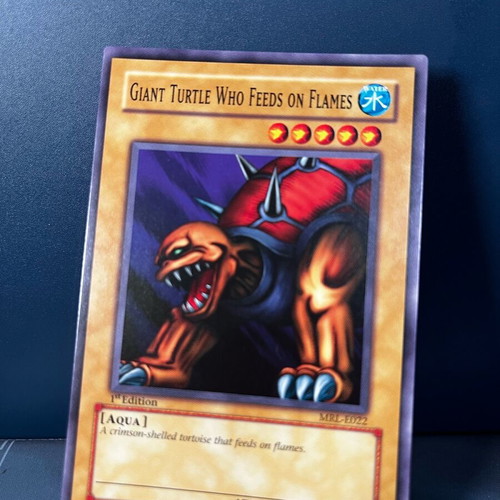 Yugioh Giant Turtle Who Feeds On Flames -  5,00 - Vendora.cy
