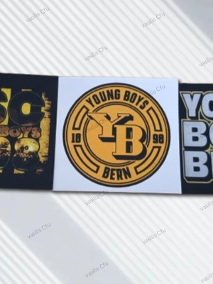 BSC Bern Young Boys stickers like new, pack of 3