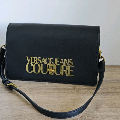Versace Jeans Couture women's shoulder bag like new, black