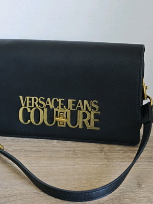 Versace Jeans Couture women's shoulder bag like new, black