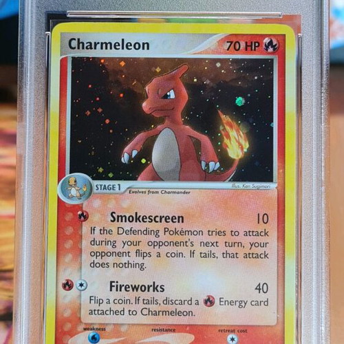 Charmeleon Ex Team Rocket Returns 2004 holo card like new