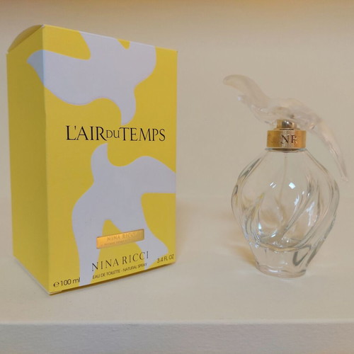 Nina Ricci L' Air Du Temps Eau De Toilette 100 ml like new, authentic