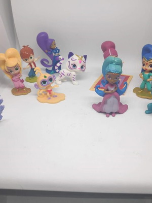 Σετ φιγούρες Shimmer and Shine, σαν καινούργιο, 12 χαρακτήρες