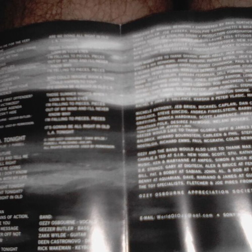Ozzmosis CD by Ozzy Osbourne used, metal