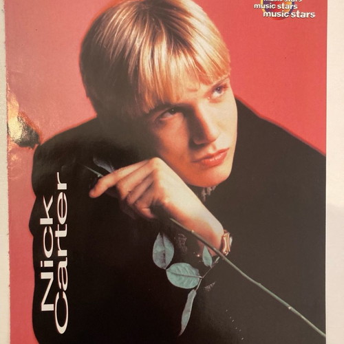 Nick Carter Insert Poster from Abisorama Magazine In good condition Price 5 Euro