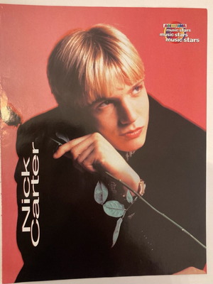 Nick Carter Insert Poster from Abisorama Magazine In good condition Price 5 Euro