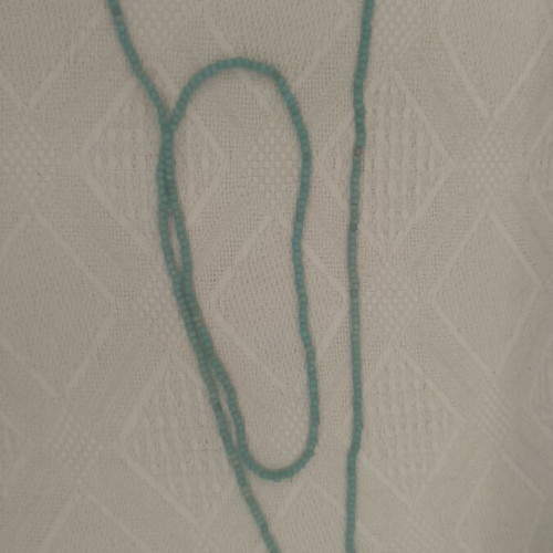 Necklace turquoise long used