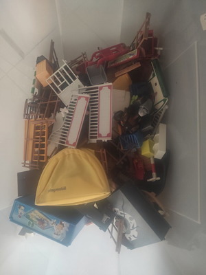 Playmobil collection of various used parts