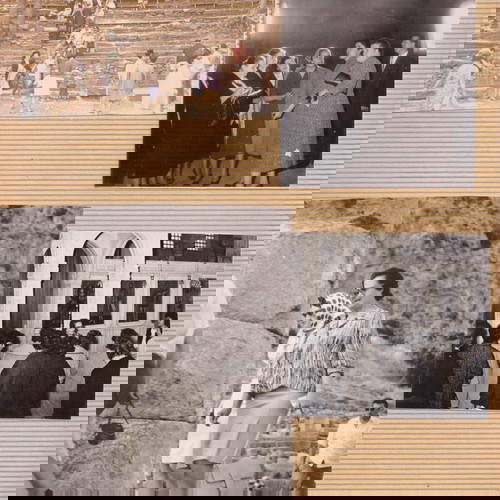 Σελίδα άλμπουμ με αναμνήσεις ελληνίδας ξεναγού μεταχειρισμένη